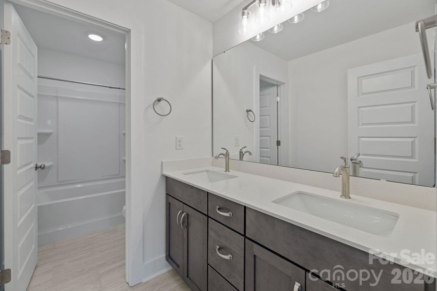 Furnished interior view inside a new home in , Monroe (Image 10).