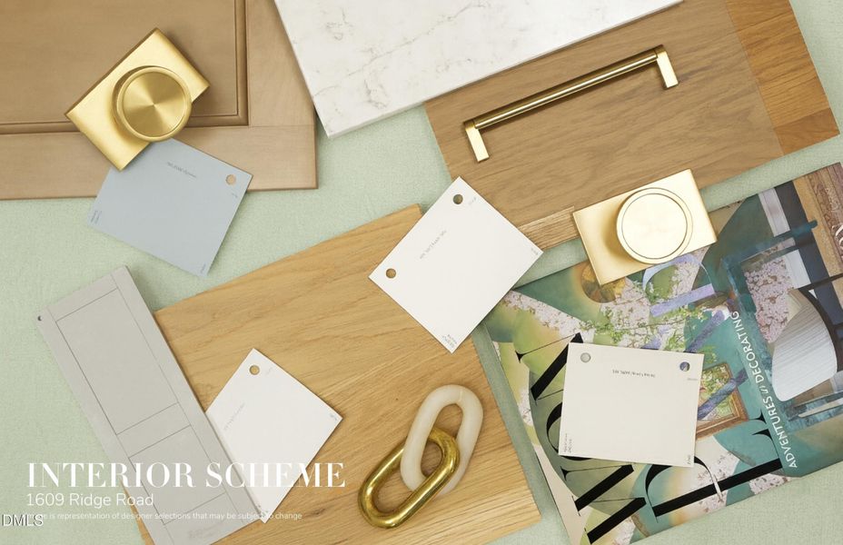 1609 Ridge Interior Flat Lay Photo 1609 Ridge Interior Flat Lay Photo