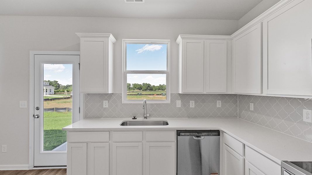 Furnished interior view inside a new home in Remington Chase, Perry (Image 10). Furnished interior view inside a new home in Remington Chase, Perry (Image 10).