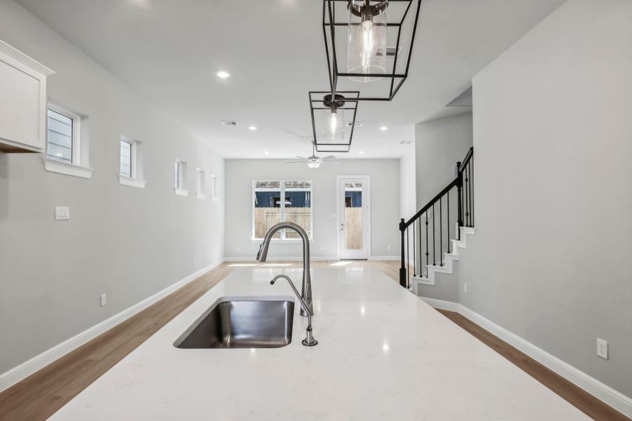 Photos are not of the actual home, but are photos of the builder home with same floorplan