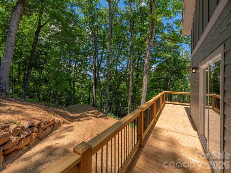 Exterior details and patio area of a home in , Waynesville (Image 4).