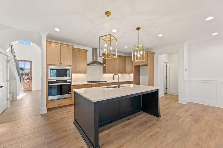 Furnished interior view inside a new home in , Cumming (Image 11).