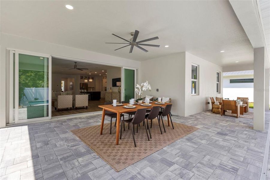 Furnished interior view inside a new home in , Sarasota (Image 19).