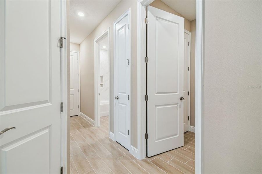 Furnished interior view inside a new home in Fairway Pointe - 55+ Villa Community, Sun City Center (Image 7).