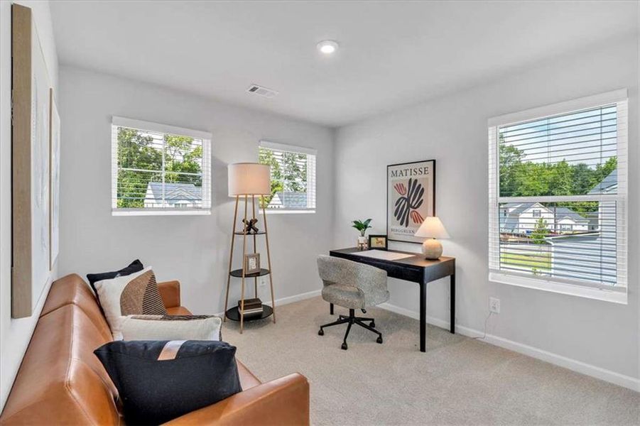 Furnished interior view inside a new home in The Reserve at Chapel Hill Phase II, Douglasville (Image 10).