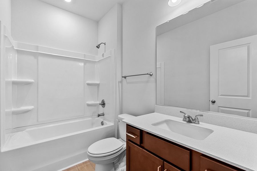 Furnished interior view inside a new home in Fieldstone, Lexington (Image 13). Furnished interior view inside a new home in Fieldstone, Lexington (Image 13).