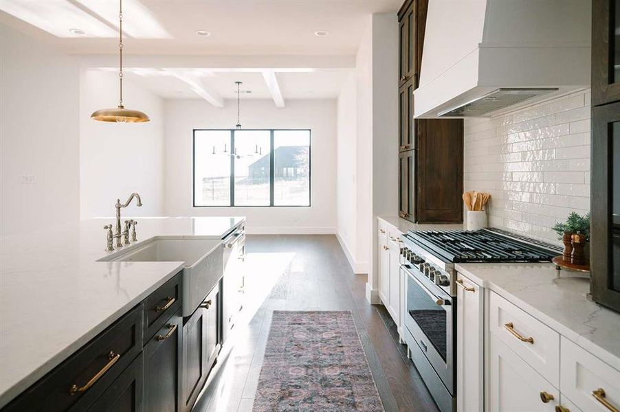 Furnished interior view inside a new home in , Fort Worth (Image 8). Furnished interior view inside a new home in , Fort Worth (Image 8).