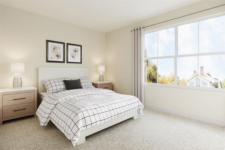 Representative furnished interior of a home built from the Parker by Ryan Homes in Royal Oaks Single-Family Homes, Hardeeville (Image 7).