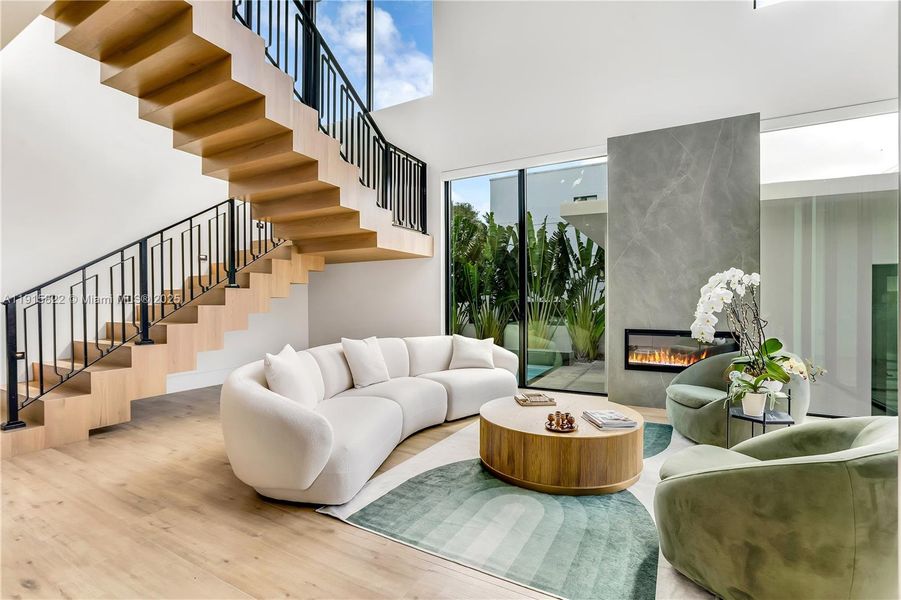 Furnished interior view inside a new home in , Surfside (Image 58). Furnished interior view inside a new home in , Surfside (Image 58).