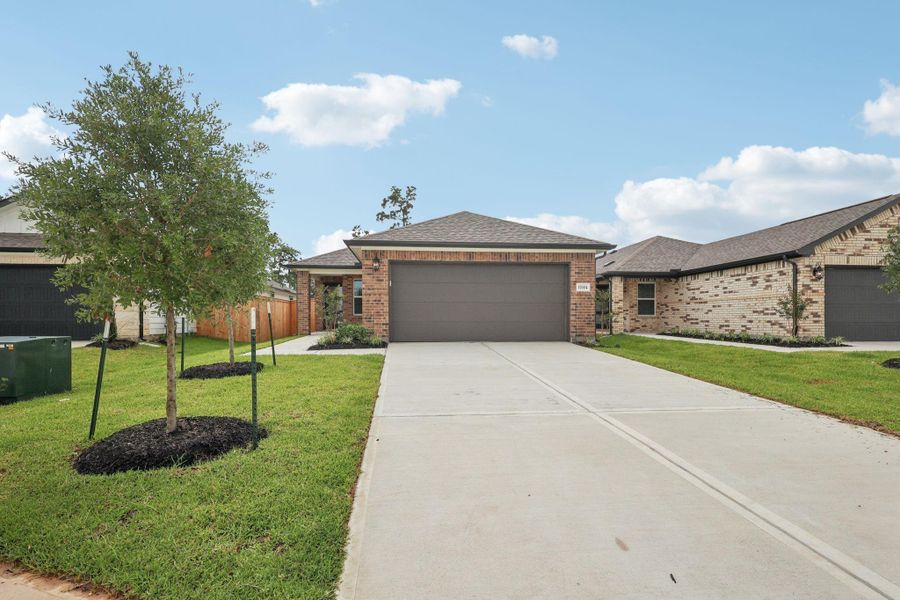 Photo is not of the actual home, but is an inspirational photo of builder’s model home and may depict options, furnishings, and/or decorator features that are not included