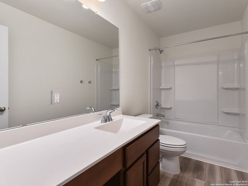 Furnished interior view inside a new home in Knox Ridge, Converse (Image 8).