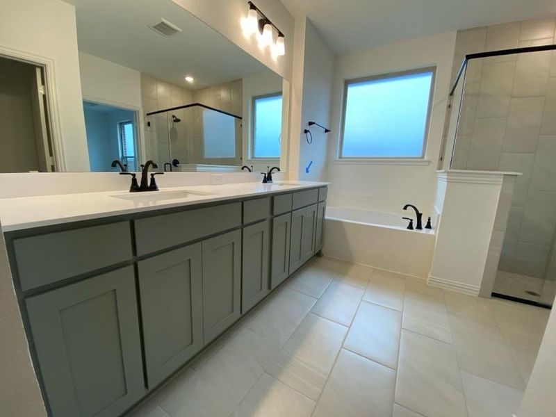 Furnished interior view inside a new home in Morningstar, Aledo (Image 9). Furnished interior view inside a new home in Morningstar, Aledo (Image 9).