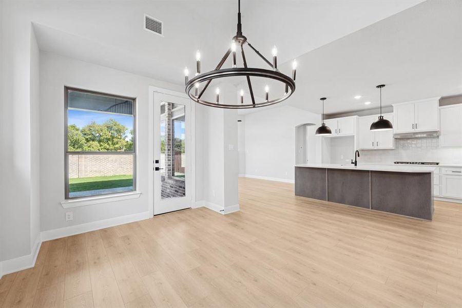 Spacious, unfurnished interior of a new home in South Pointe Cottage Series, Mansfield (Image 19). Spacious, unfurnished interior of a new home in South Pointe Cottage Series, Mansfield (Image 19).