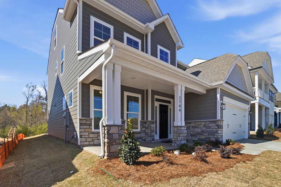 Exterior details and patio area of a home in Ashton Park, Monroe (Image 24). Exterior details and patio area of a home in Ashton Park, Monroe (Image 24).