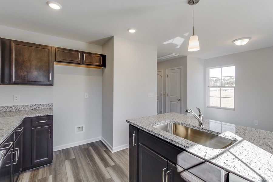 Furnished interior view inside a new home in Astoria, Columbia (Image 9).