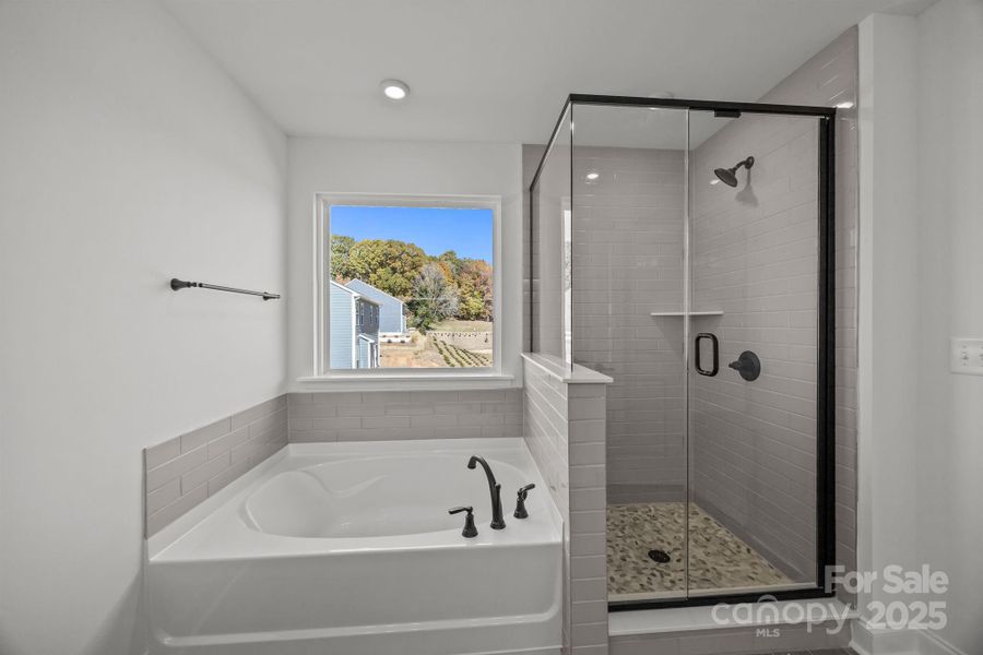 Furnished interior view inside a new home in Farms at Bellingham, Mooresville (Image 3).