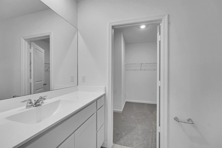 Furnished interior view inside a new home in Bent Creek: The Meadows Collection, Fort Pierce (Image 8).