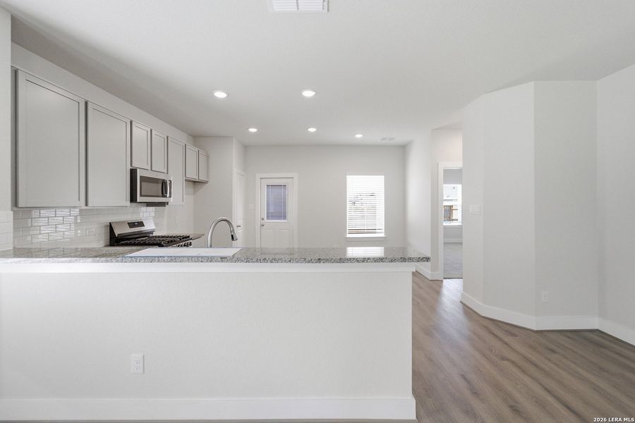 Furnished interior view inside a new home in Mesa Vista, Von Ormy (Image 6).