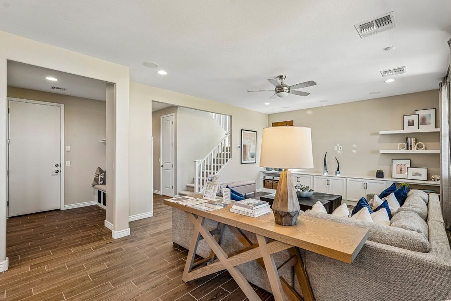Furnished interior view inside a new home in Estrella, Goodyear (Image 6).