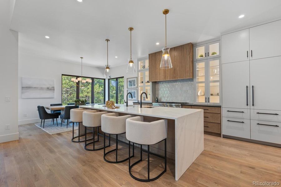 Furnished interior view inside a new home in , Castle Rock (Image 35).