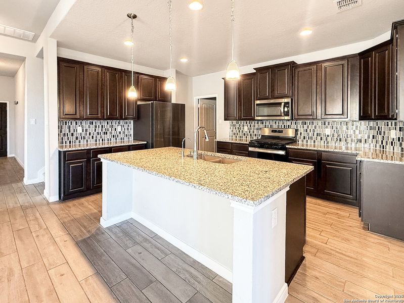 Furnished interior view inside a new home in , New Braunfels (Image 5). Furnished interior view inside a new home in , New Braunfels (Image 5).