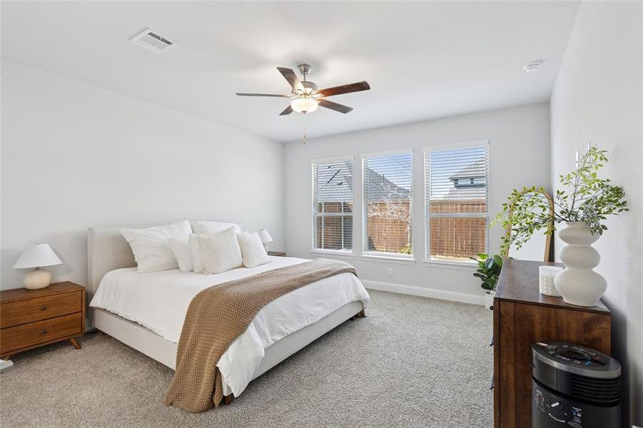 Furnished interior view inside a new home in , Oak Point (Image 23).