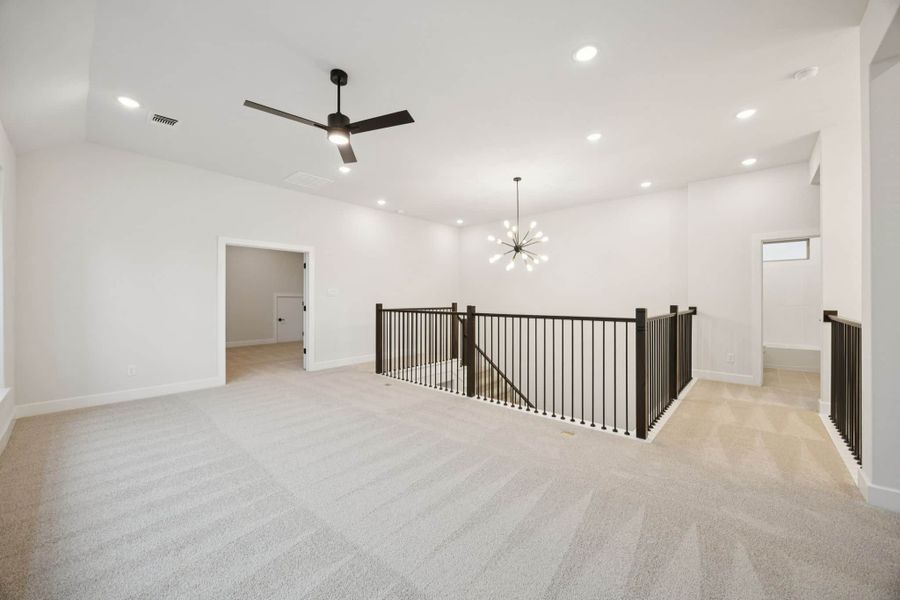 Spacious, unfurnished interior of a new home in The Grove Frisco, Frisco (Image 16).