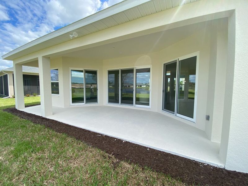 Representative exterior details of a home built from the Galway by Paytas Homes in The Reserve at Victoria, Deland (Image 4).