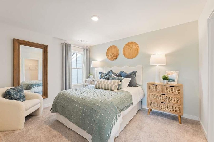Furnished interior view inside a new home in Azalea Square Townhomes, Lawrenceville (Image 17).