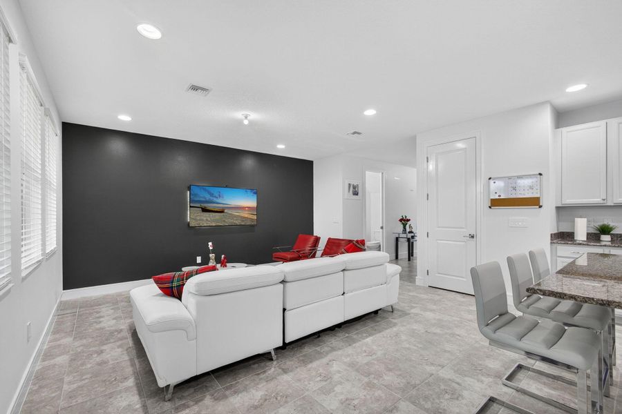 Furnished interior view inside a new home in , Westlake (Image 25).