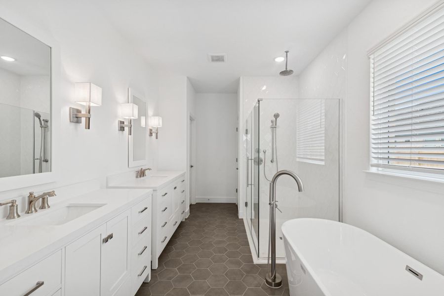 Spa-like primary bath Spa-like primary bath