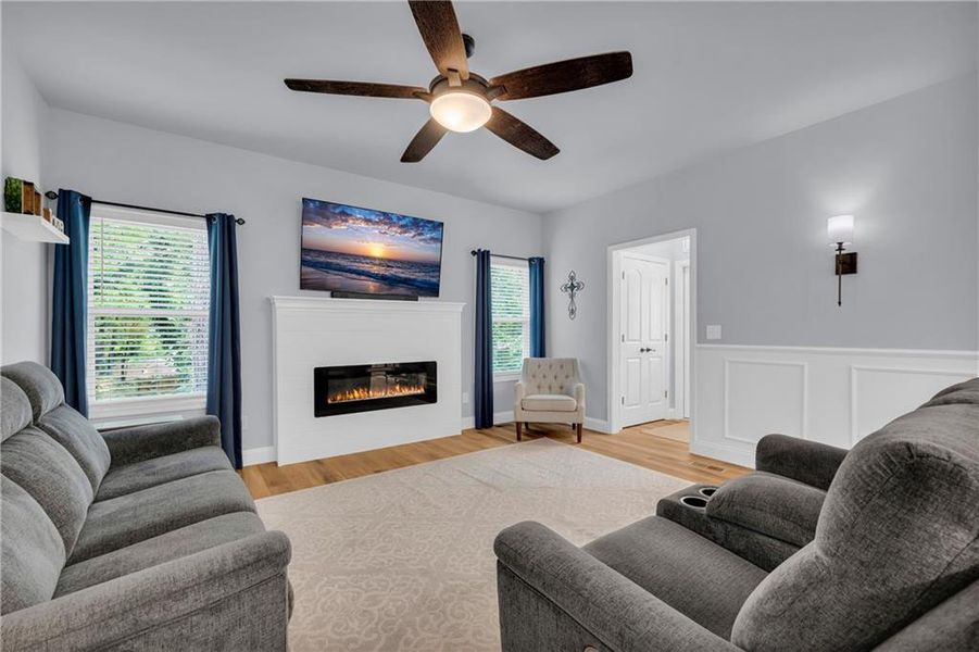 Furnished interior view inside a new home in , Lavonia (Image 5).