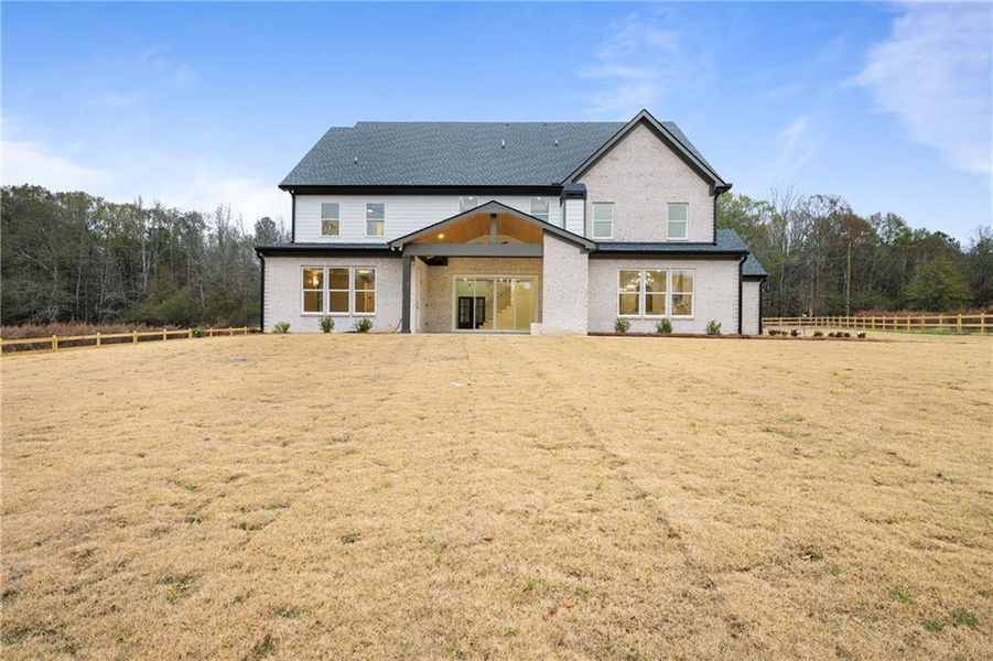 Exterior details and patio area of a home in , Dacula (Image 36).