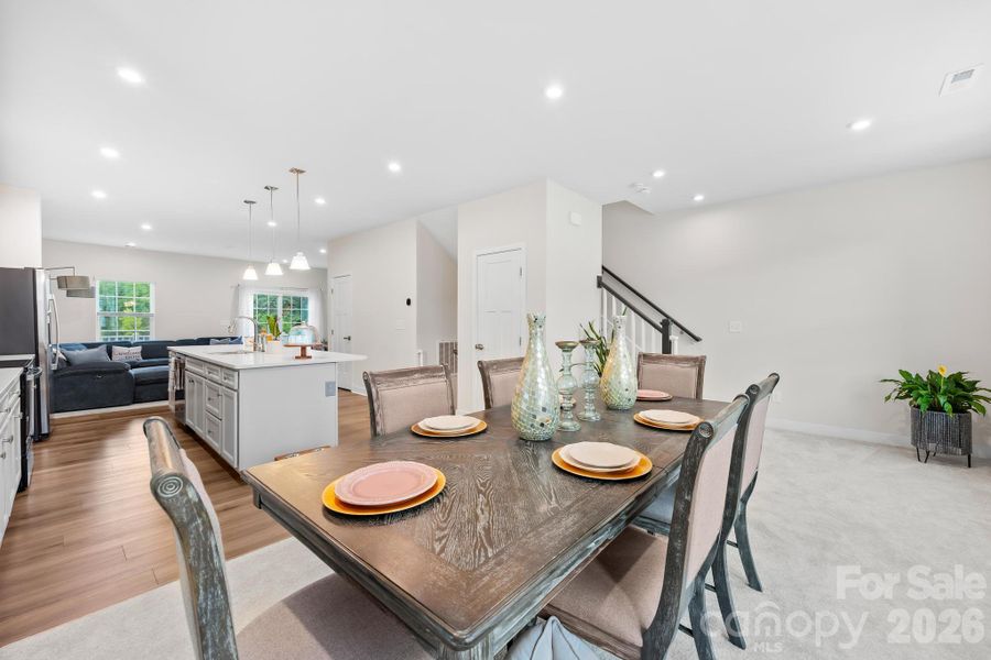 Furnished interior view inside a new home in , Gastonia (Image 7).