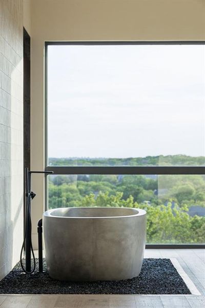 Close-up of interior finishes inside a home in , Southlake (Image 13).