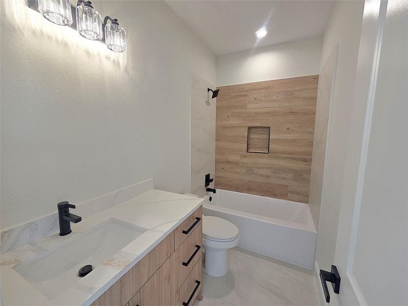 Furnished interior view inside a new home in , Houston (Image 3).