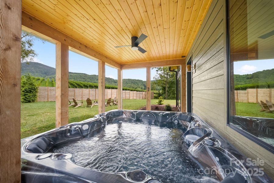 Furnished interior view inside a new home in , Hendersonville (Image 38).