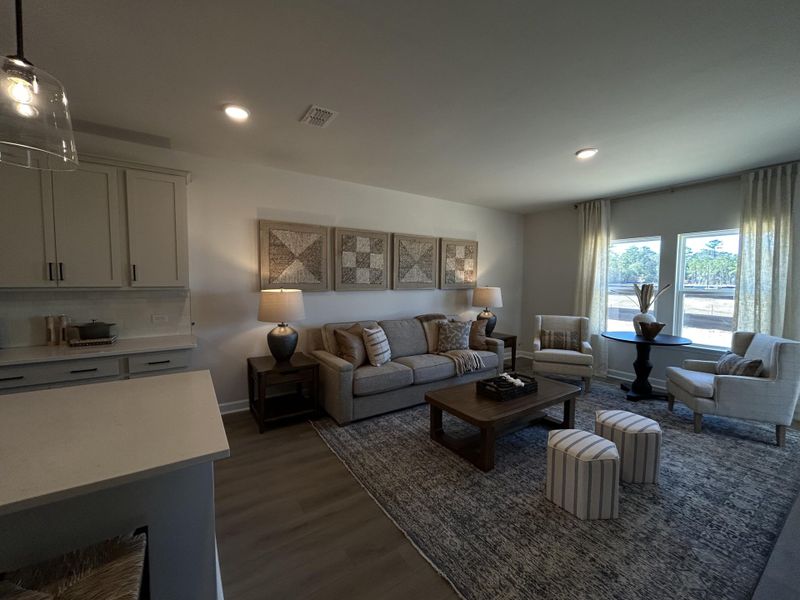 Furnished interior view inside a new home in , Ravenel (Image 4).