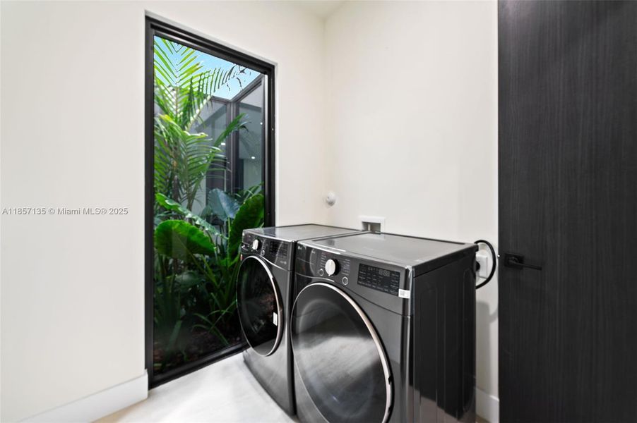 Furnished interior view inside a new home in , Miami (Image 3). Furnished interior view inside a new home in , Miami (Image 3).