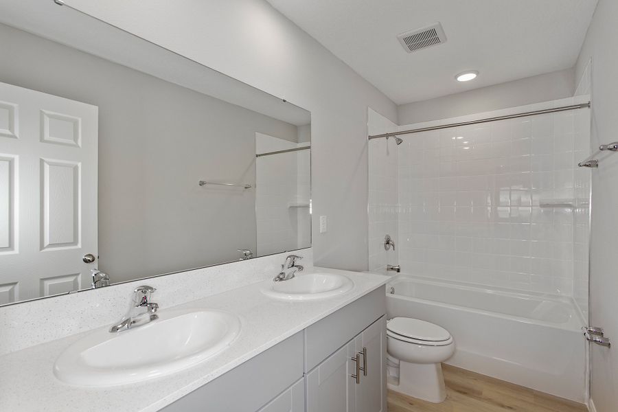 Furnished interior view inside a new home in Two Rivers, Zephyrhills (Image 10).