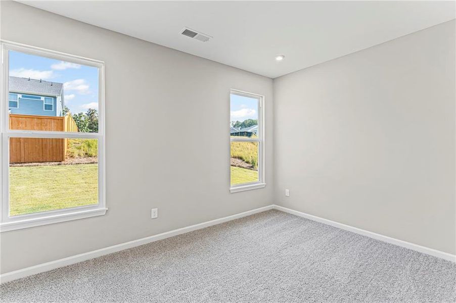 Spacious, unfurnished interior of a new home in The Reserve At Liberty Park, Braselton (Image 29). Spacious, unfurnished interior of a new home in The Reserve At Liberty Park, Braselton (Image 29).