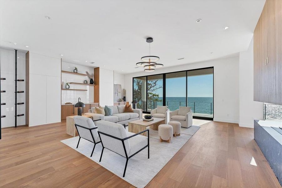 Furnished interior view inside a new home in , Nokomis (Image 35).