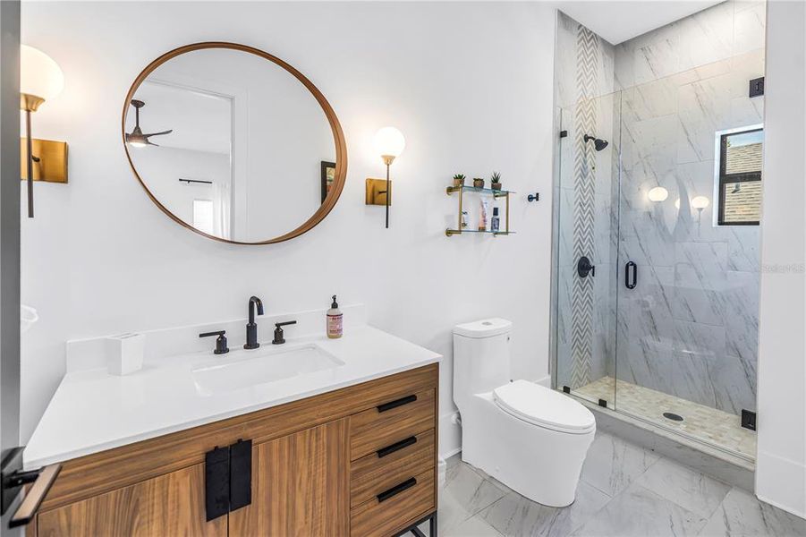 Furnished interior view inside a new home in , St. Petersburg (Image 47).