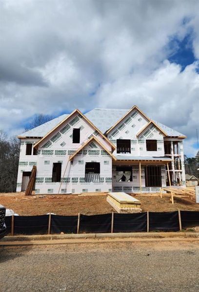 In-progress construction of a new home in , Buford, GA (Image 45).