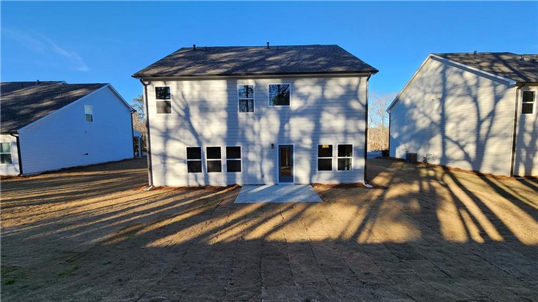 Exterior details and patio area of a home in The Estates at Casteel, Bethlehem (Image 3).