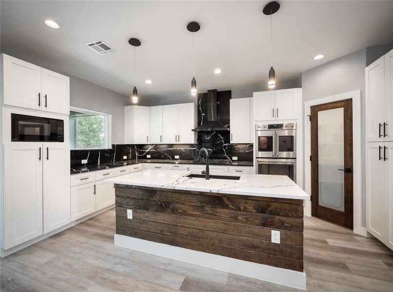 Furnished interior view inside a new home in , Leander (Image 6).