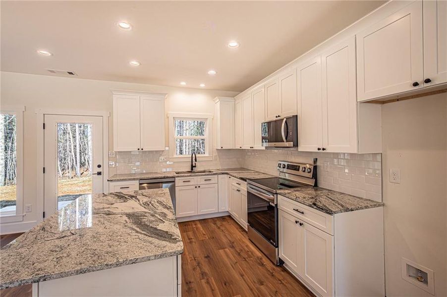 Furnished interior view inside a new home in , Dawsonville (Image 8).