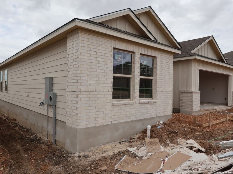 In-progress construction of a new home in Paloma Park, Converse, TX (Image 25).