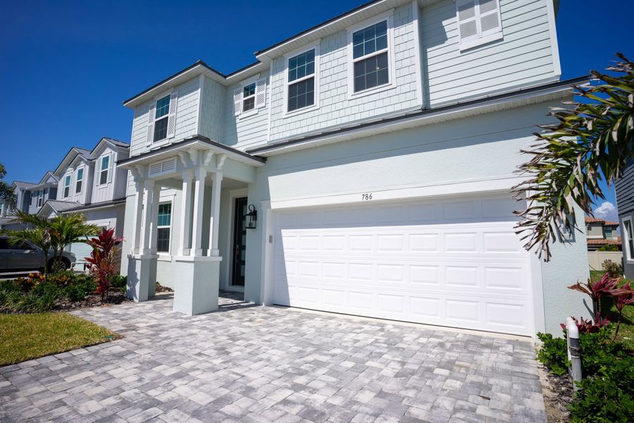 Representative exterior photo of a completed home built from the Orion by Maronda Homes in The Vue, Satellite Beach, FL (Image 21).