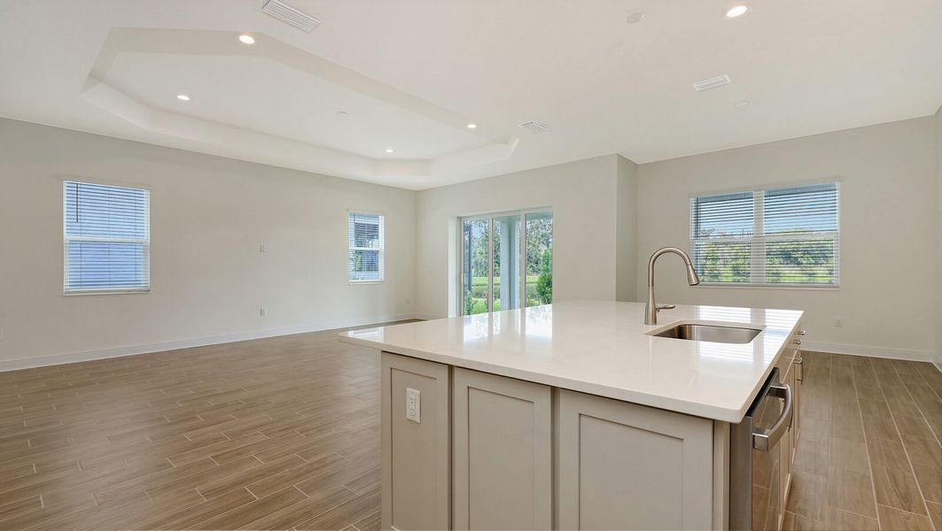Furnished interior view inside a new home in Wildleaf at North River Ranch, Parrish (Image 9).